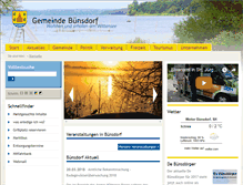 Tablet Screenshot of buensdorf.de